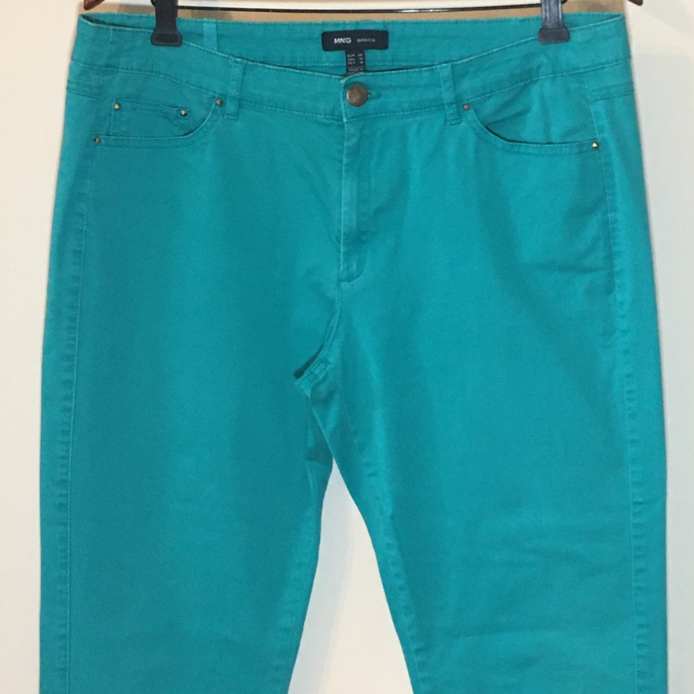 MNG Basics Ankle Zip Pant Size 14